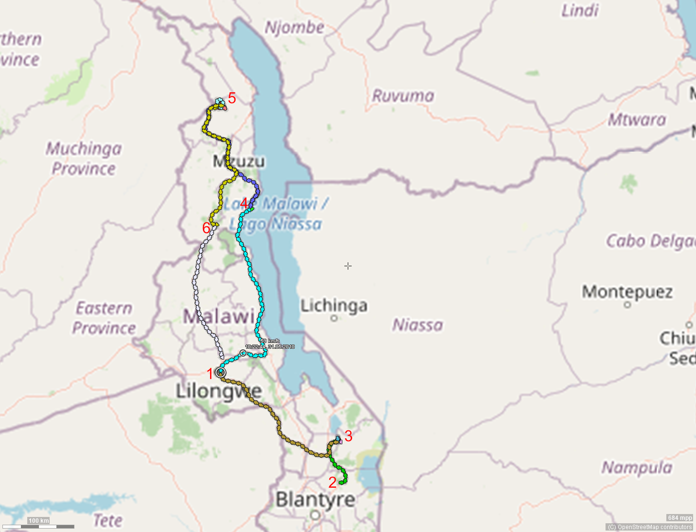 Malawi Route